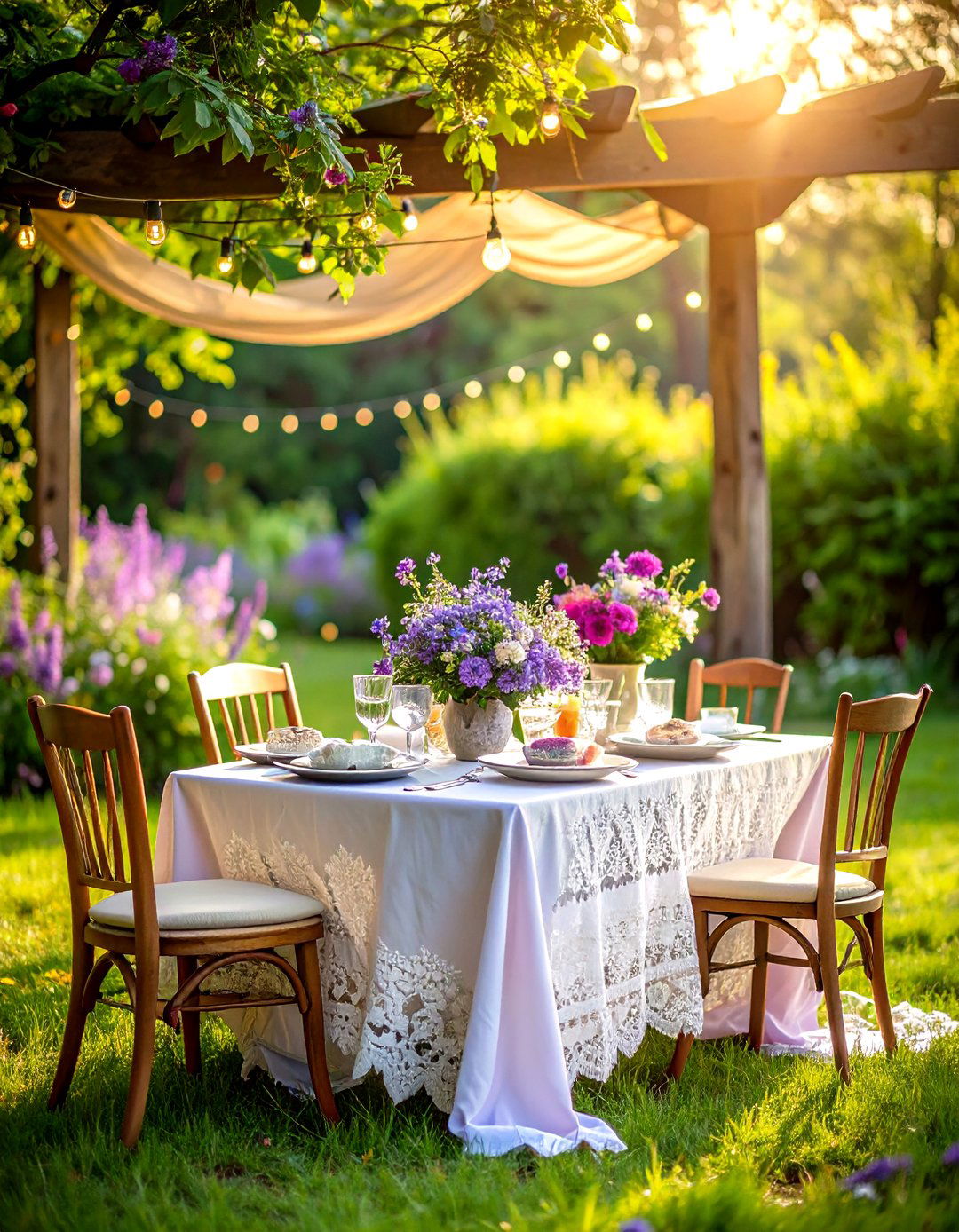 Vintage Romance Garden Party - 24 50th Wedding Anniversary Ideas