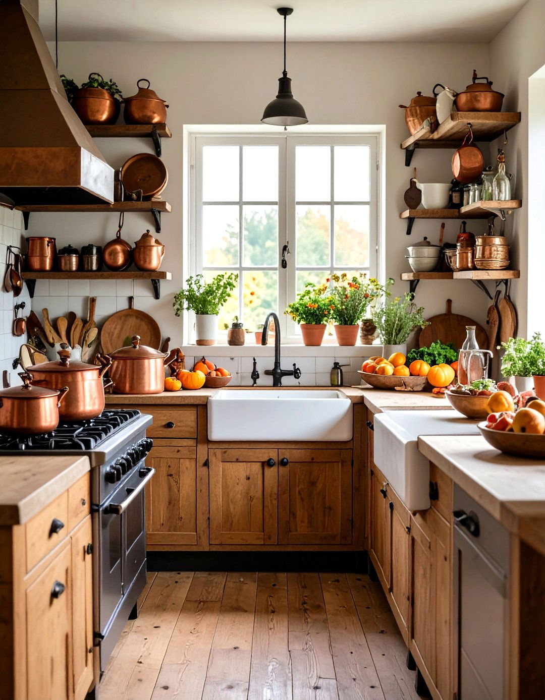 Vintage Thanksgiving Kitchen - 24 Thanksgiving Decoration Ideas