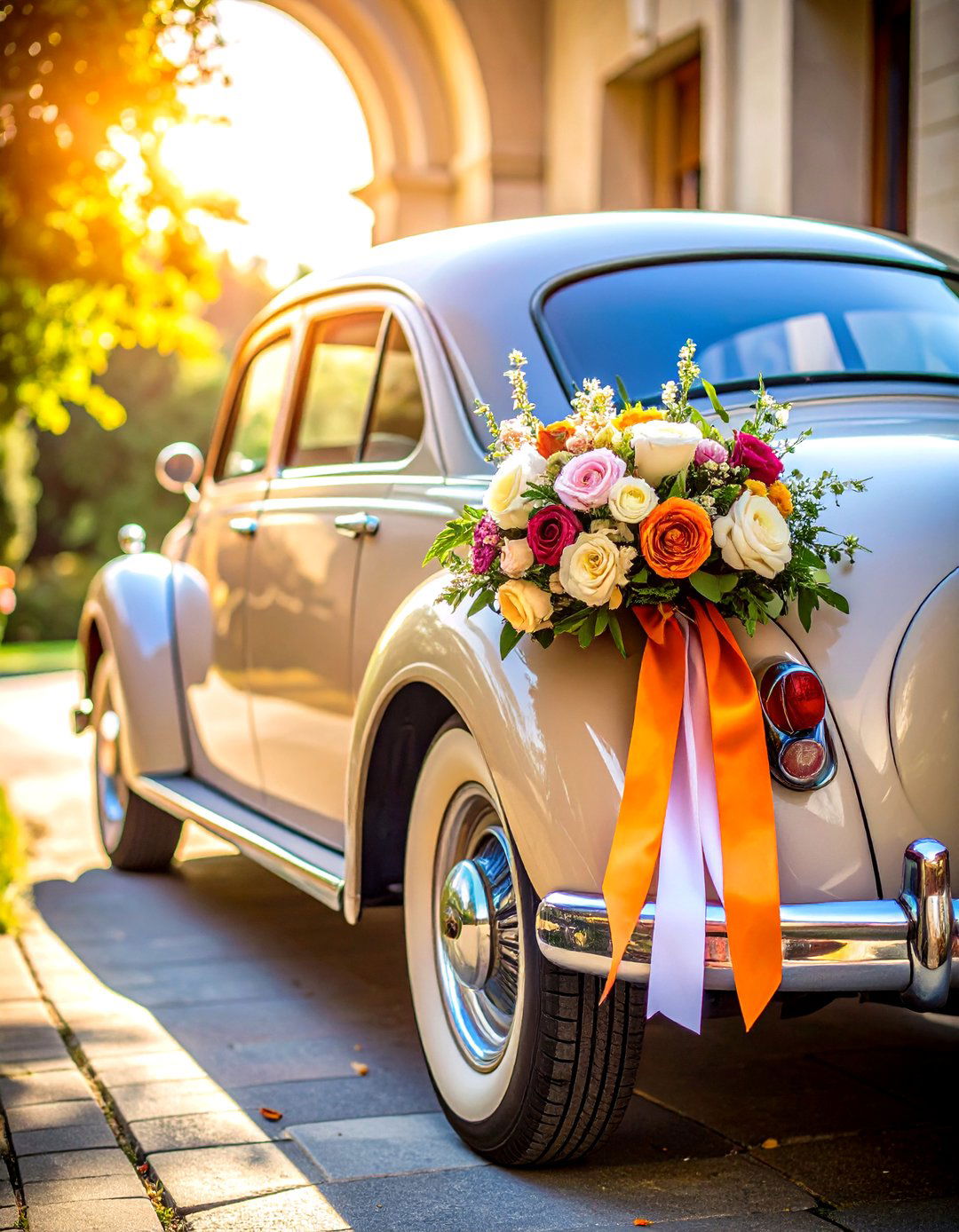 Vintage Transportation Charm - 24 Romantic Wedding Ideas