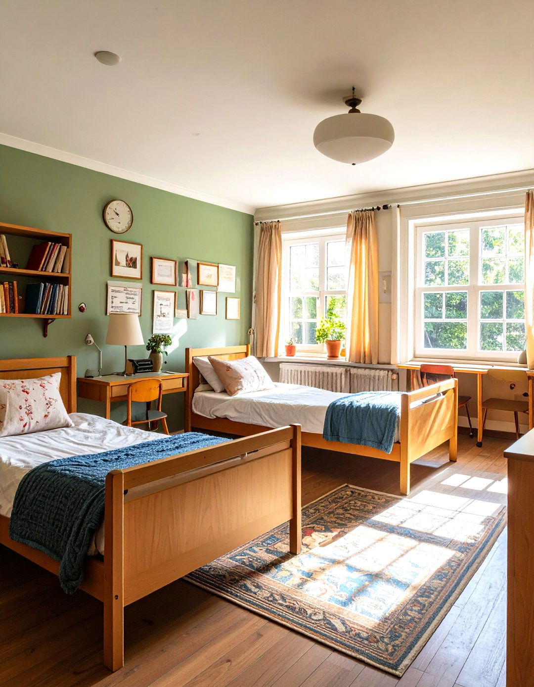Vintage University Dormitory Style - 24 Dark Academia Interior Design Ideas