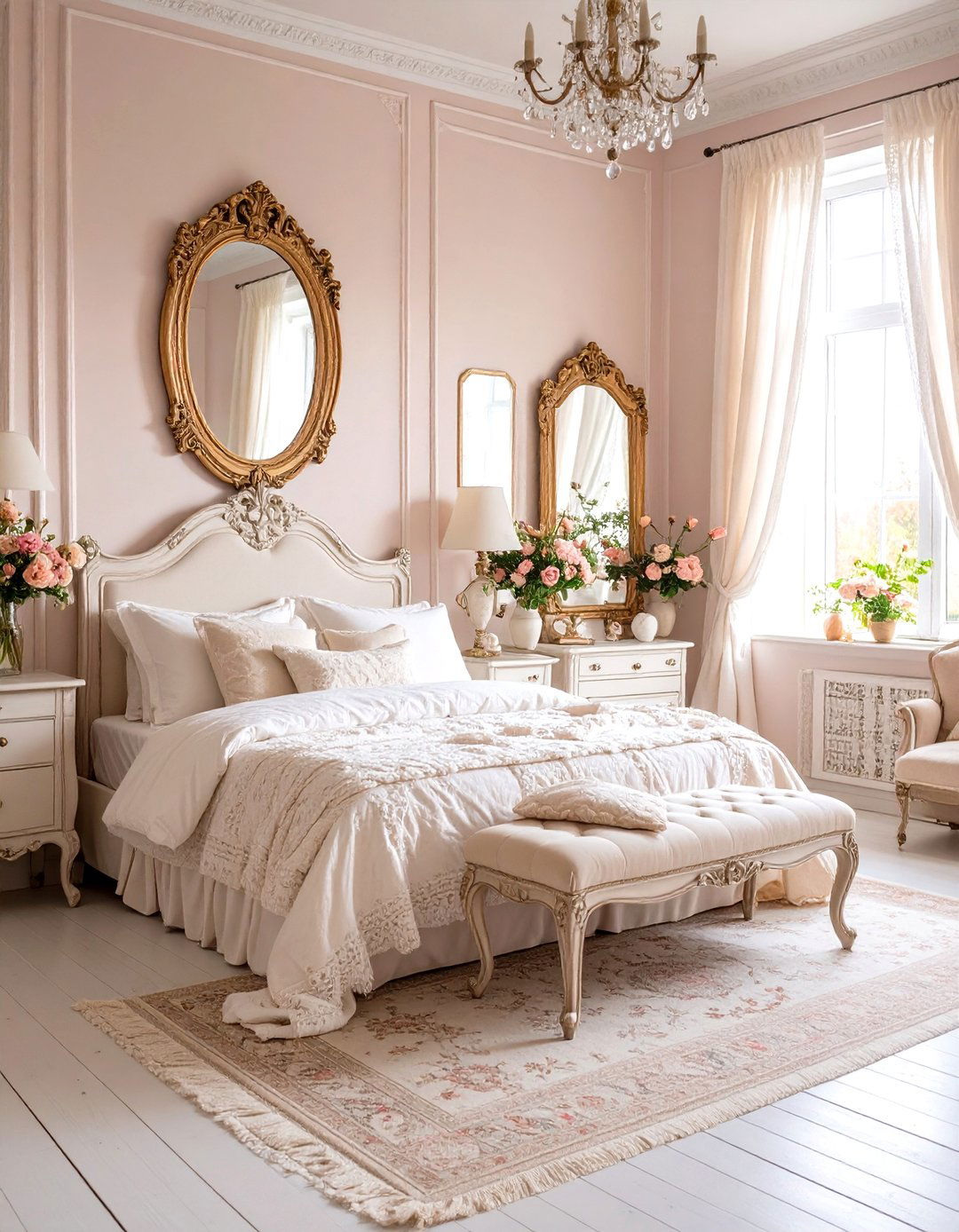 Vintage White Bedroom Charm - 24 Small White Bedroom Ideas