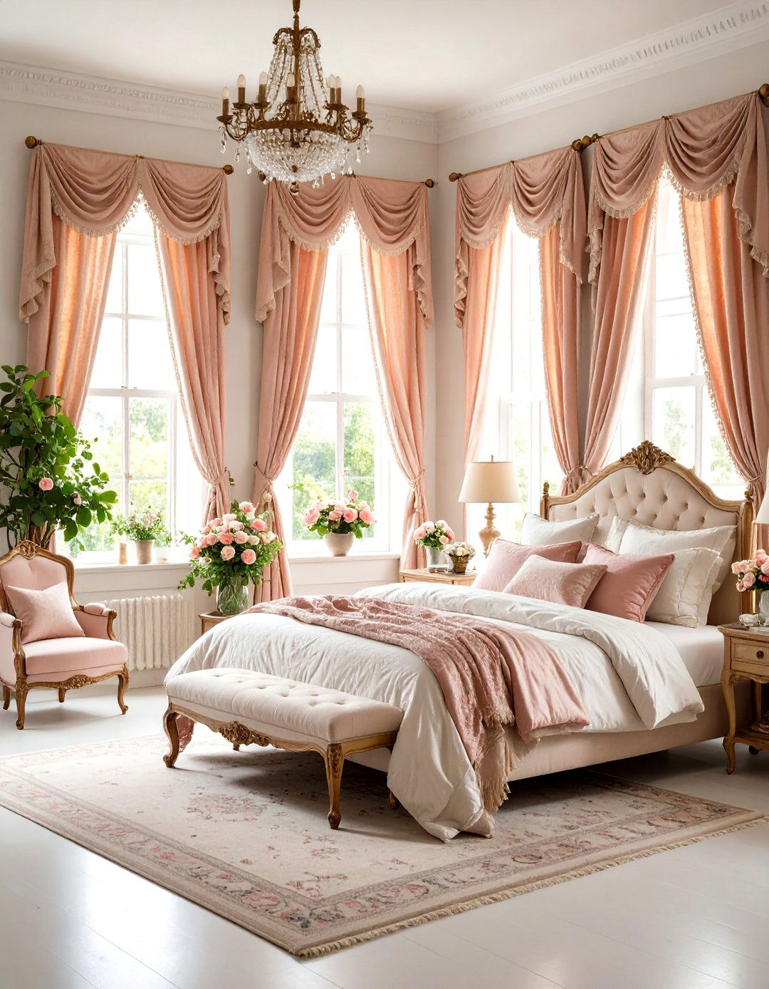 Vintage Window Treatments - 24 Vintage Bedroom Ideas