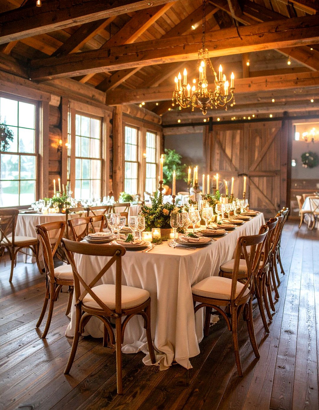 Vintage Winter Lodge Wedding with Antique Details - 24 Winter Wedding Ideas