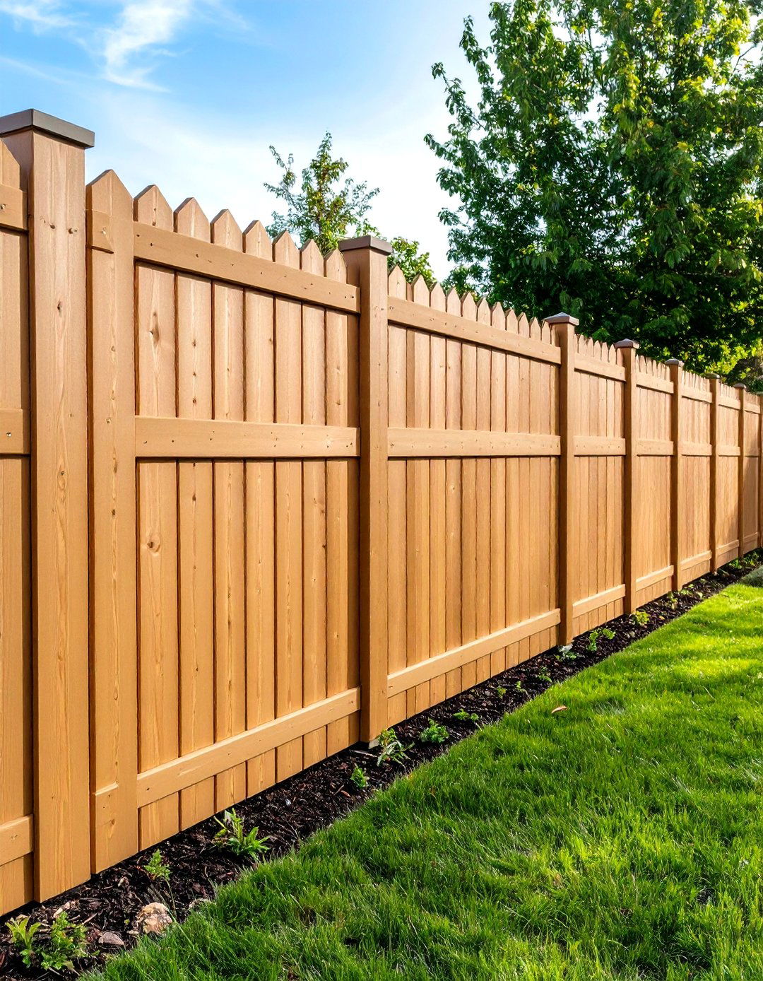 Vinyl Contemporary Privacy Systems - 24 Decorative Fence Ideas