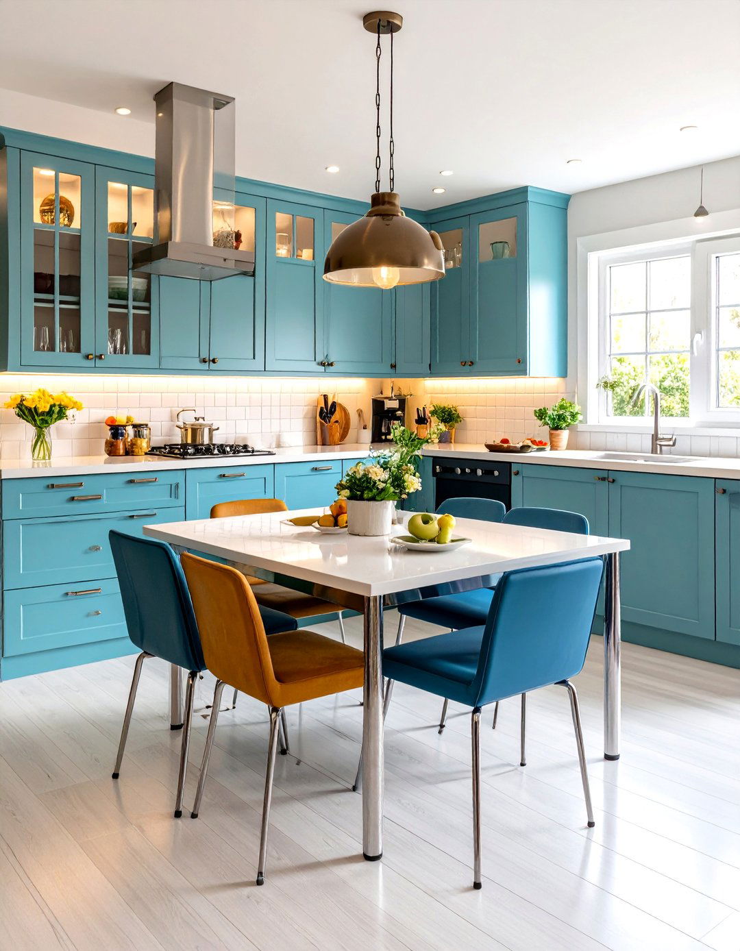 Vinyl Dinette Kitchen - 24 1950s Kitchen Ideas