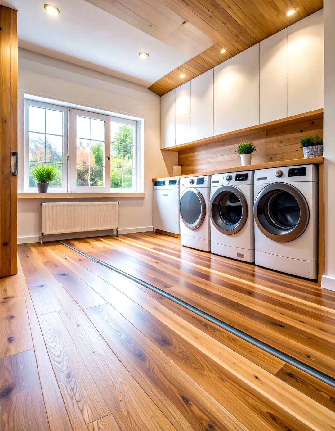 Vinyl Plank Over Radiant Heating - 24 Laundry Room Floor Ideas