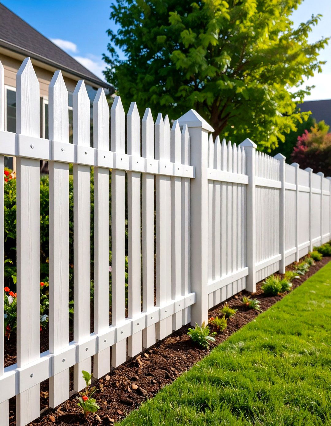 Vinyl Privacy Fence - 24 Types of Fences