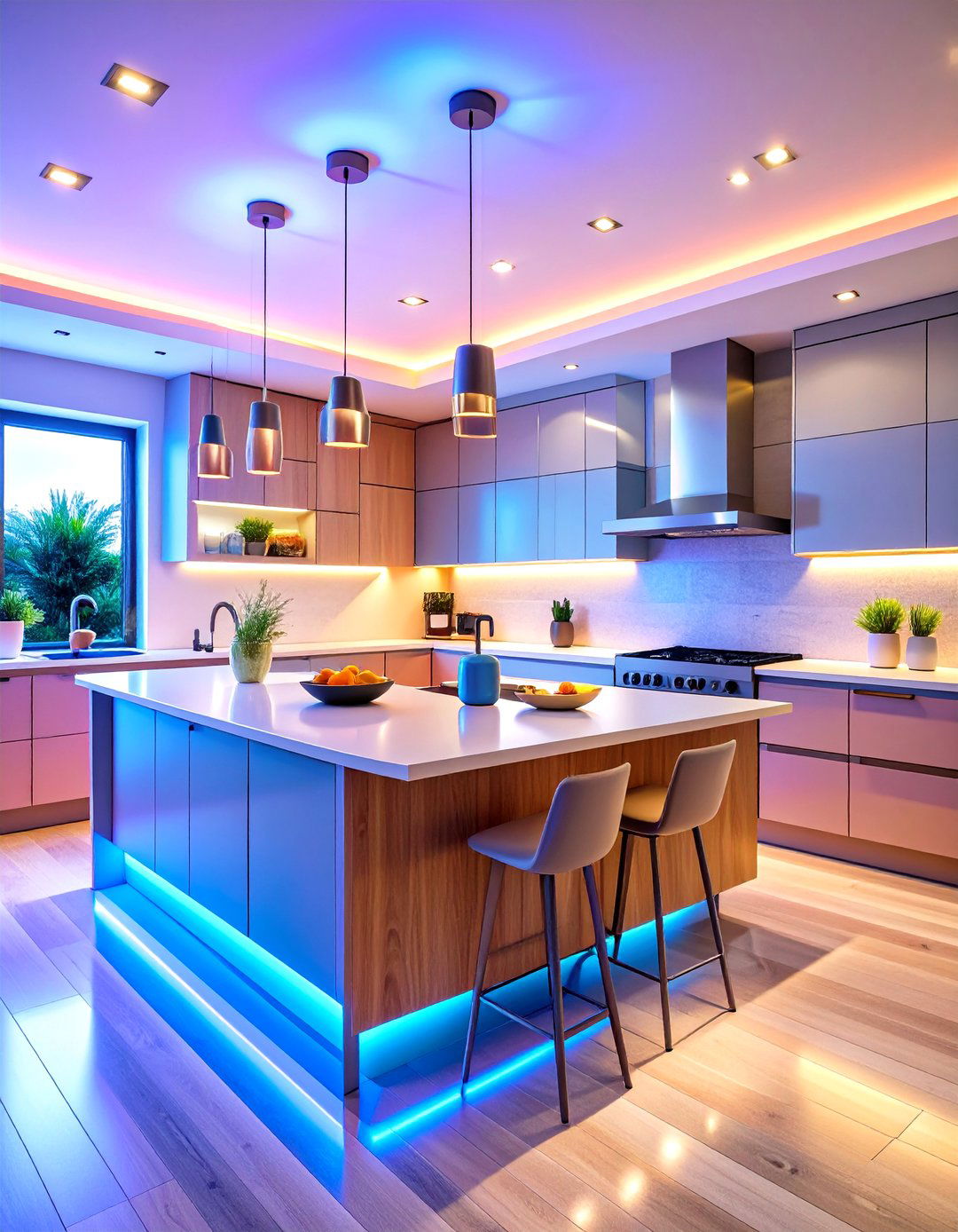 Voice Activated Smart Lighting - 24 Cabinet Lighting Ideas
