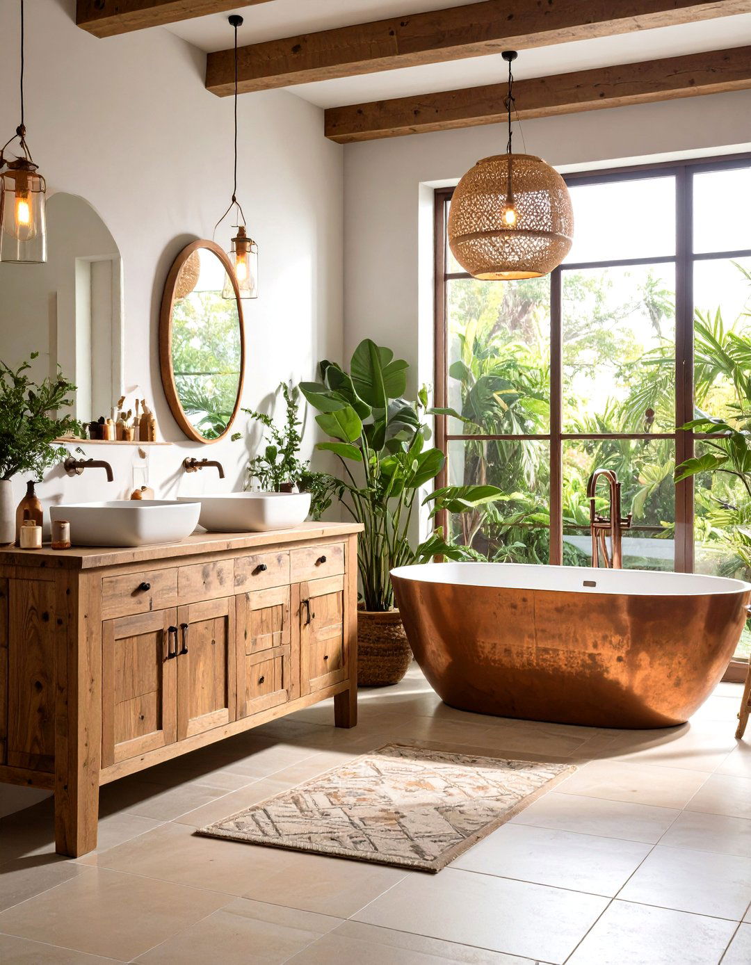 Wabi Sabi Bathroom with Imperfect Beauty - 24 Japandi Bathroom Ideas