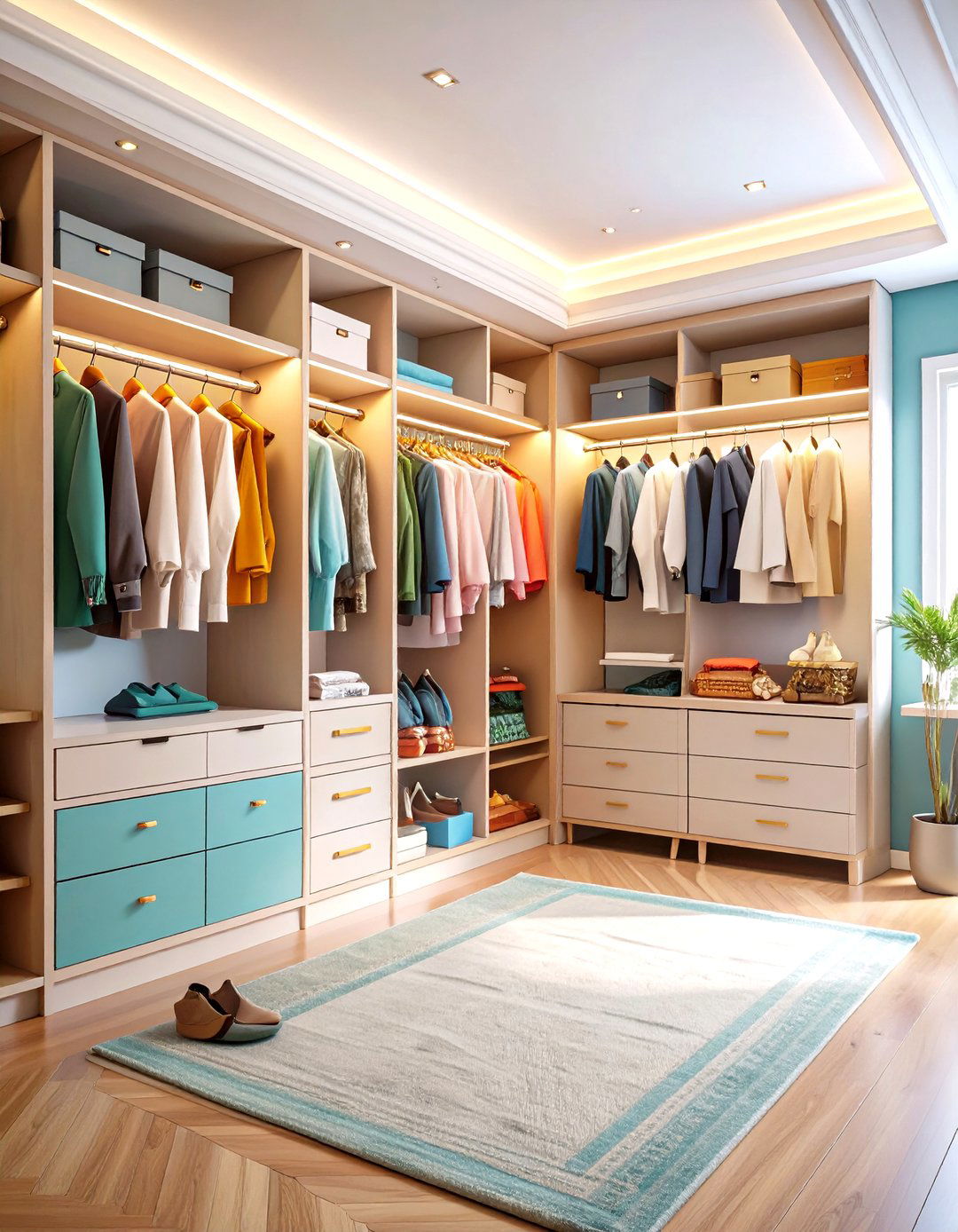 Walk in Boutique Style Experience - 24 Open Closet Ideas