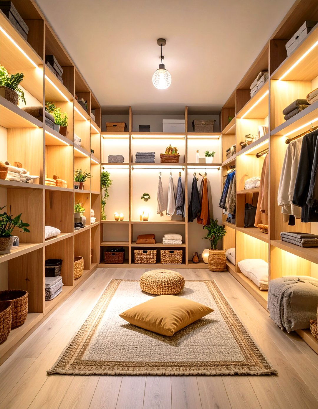Walk in Closet Meditation Space - 24 meditation room ideas
