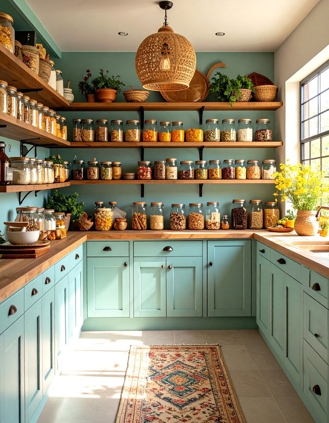 Walk in Pantry with International Cuisine Organization - 24 Walk in Pantry Ideas