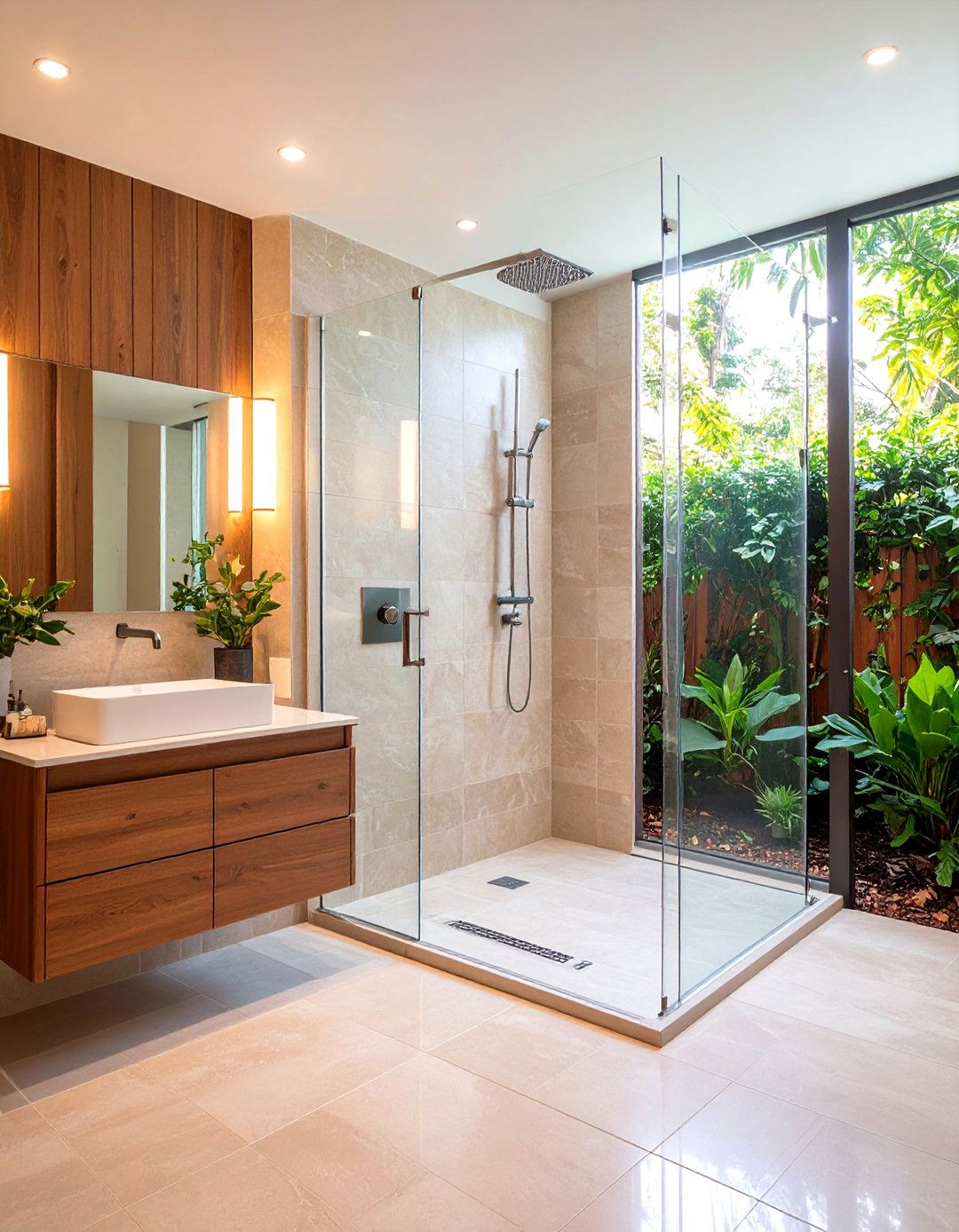 Walk in Shower Bathroom Accessibility - 24 Neutral Bathroom Ideas
