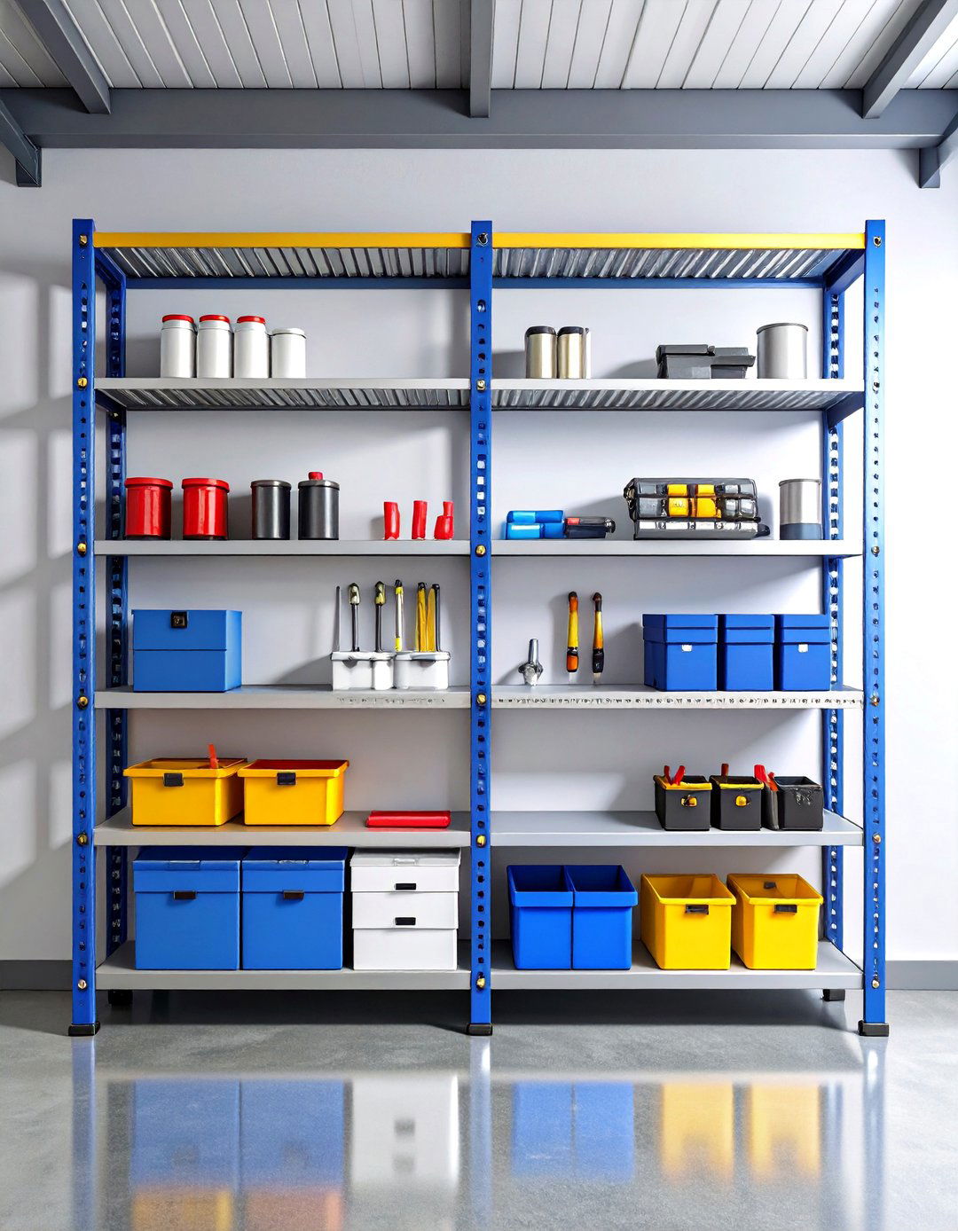 Wall Mounted Heavy Duty Shelving Systems - 24 Garage Shelving Ideas