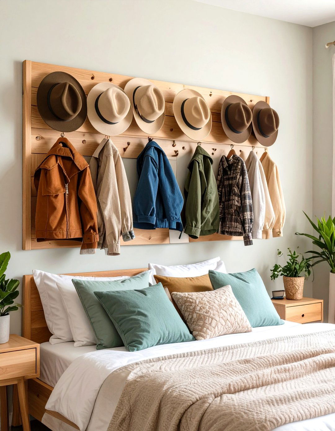 Wall Mounted Peg Hat Rack - 24 Hat Rack Ideas