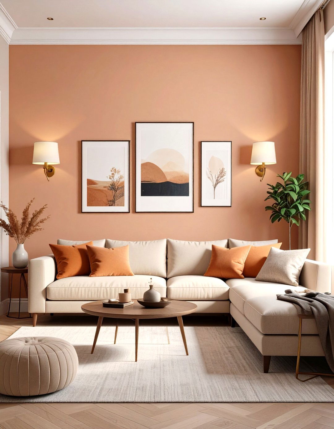 Wall Mounted Sconce Lighting - 24 Parisian-style Living Room Ideas