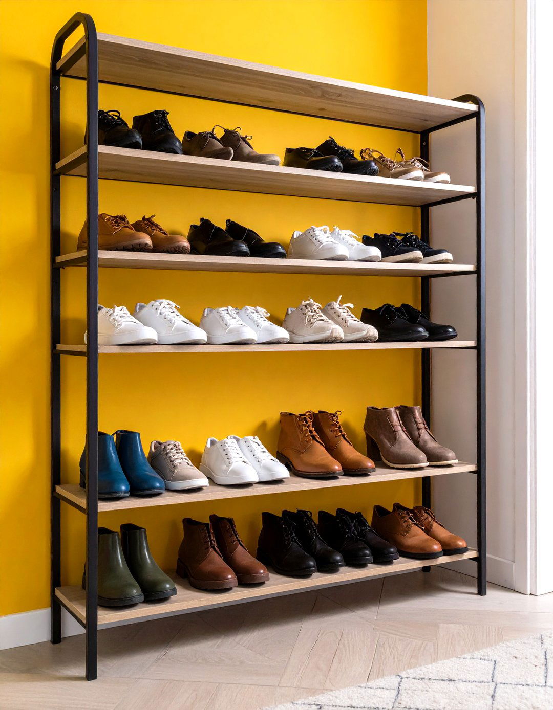 Wall Mounted Shoe Storage Systems - 24 Entryway Storage Ideas