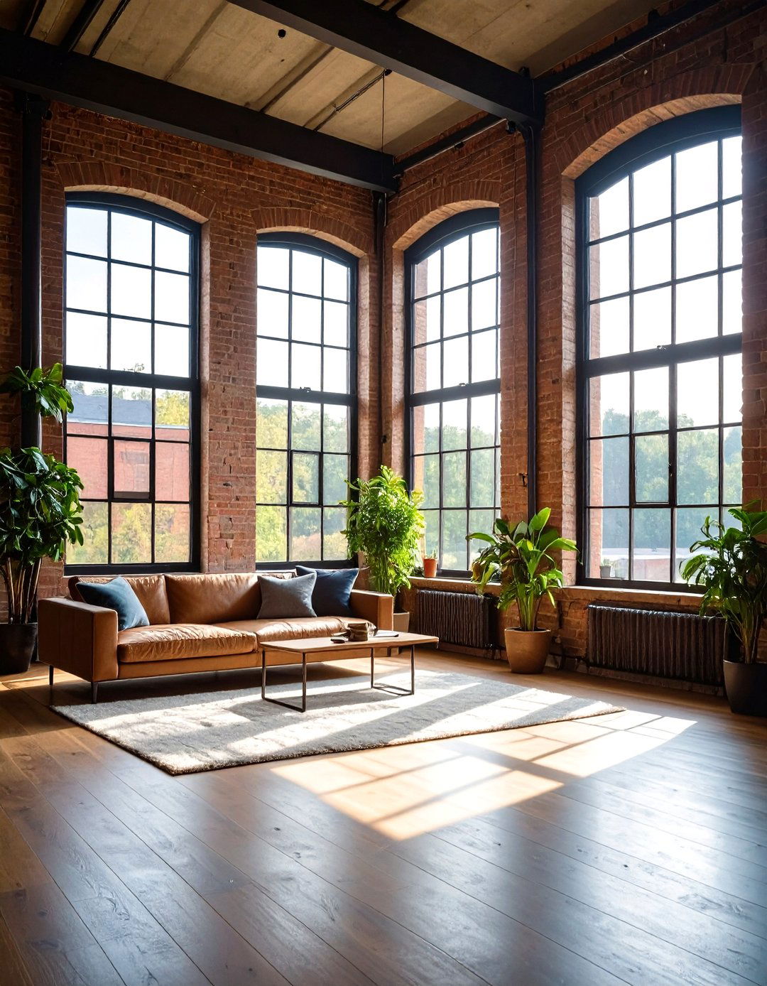 Warehouse Window Loft Illumination - 24 Loft Ideas