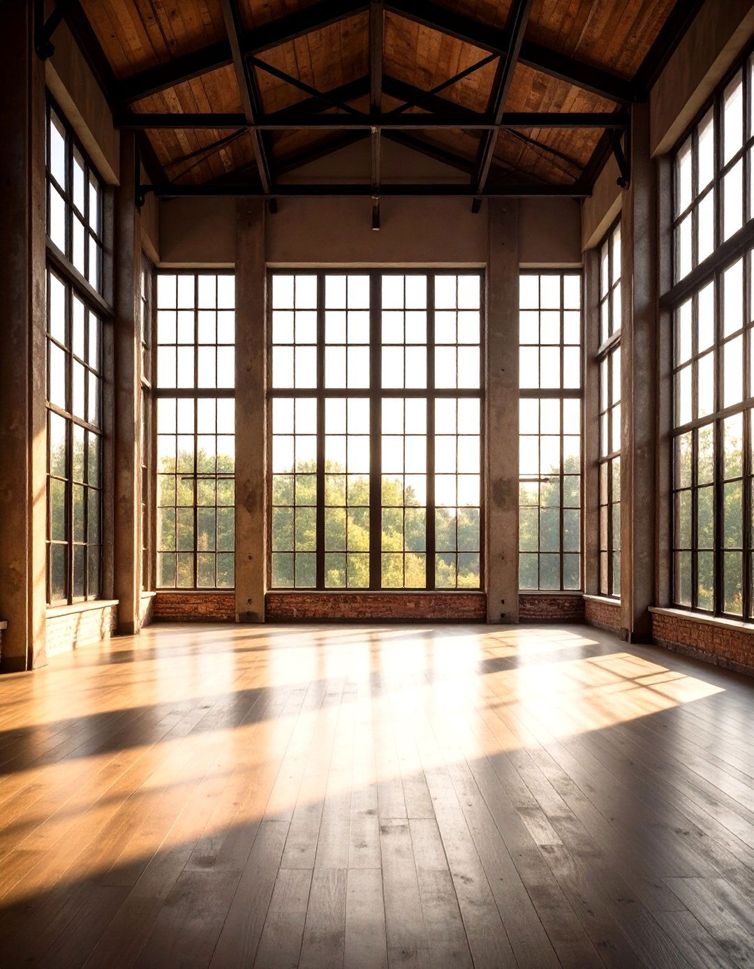 Warehouse Window Walls - 24 Industrial Decor Ideas