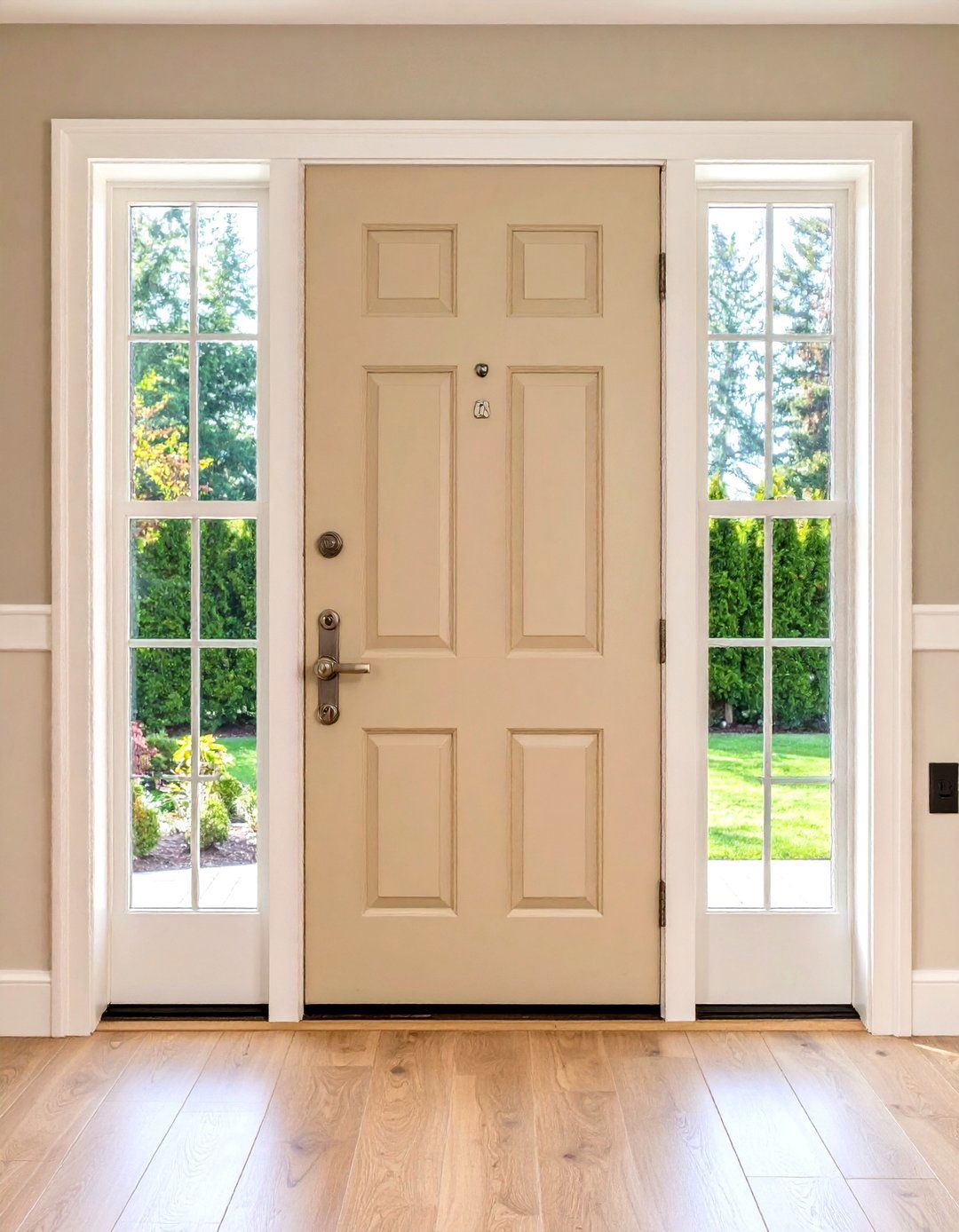 Warm Beige Neutrality - 24 Interior Door Color Ideas