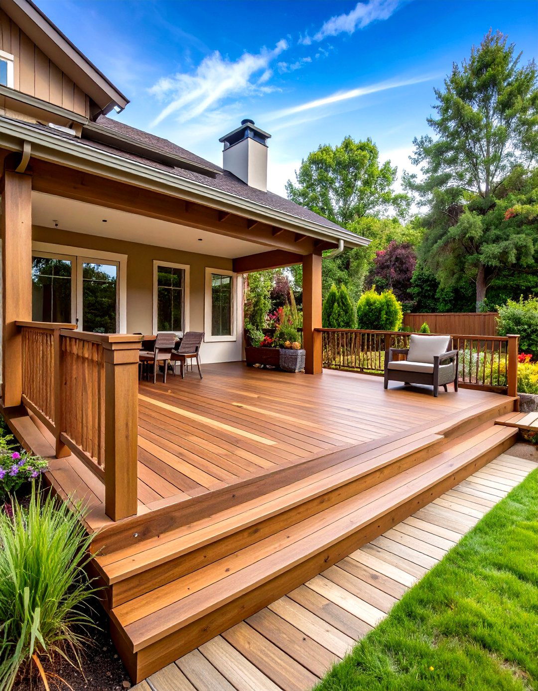 Warm Brown and Tan Natural Palette - 24 Two Tone Deck Color Schemes