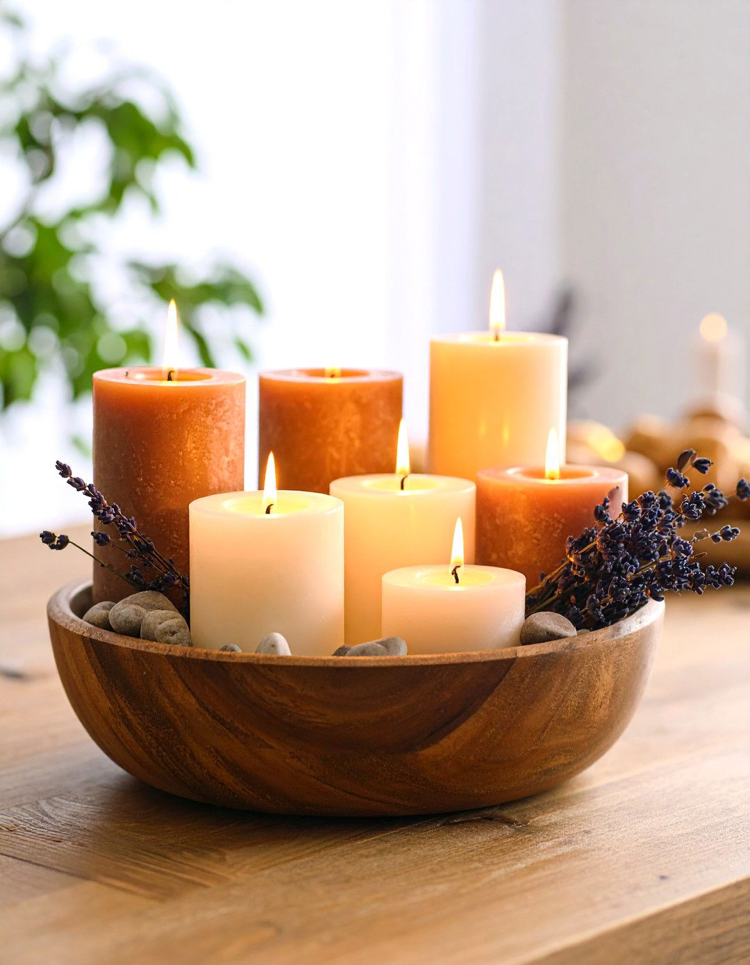 Warm Candlelit Evening Ambiance - 24 Dough Bowl Decor Ideas