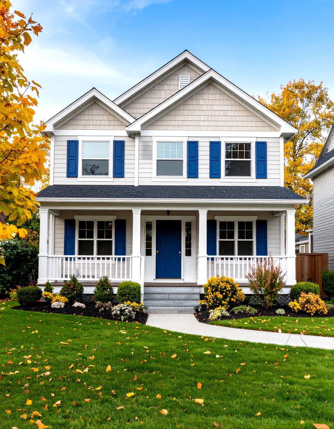 Warm Greige Foundation - 24 Exterior Color Palettes for Small Homes