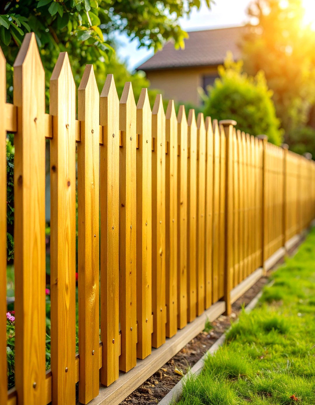 Warm Honey Gold Stain - 24 Fence Stain Colors