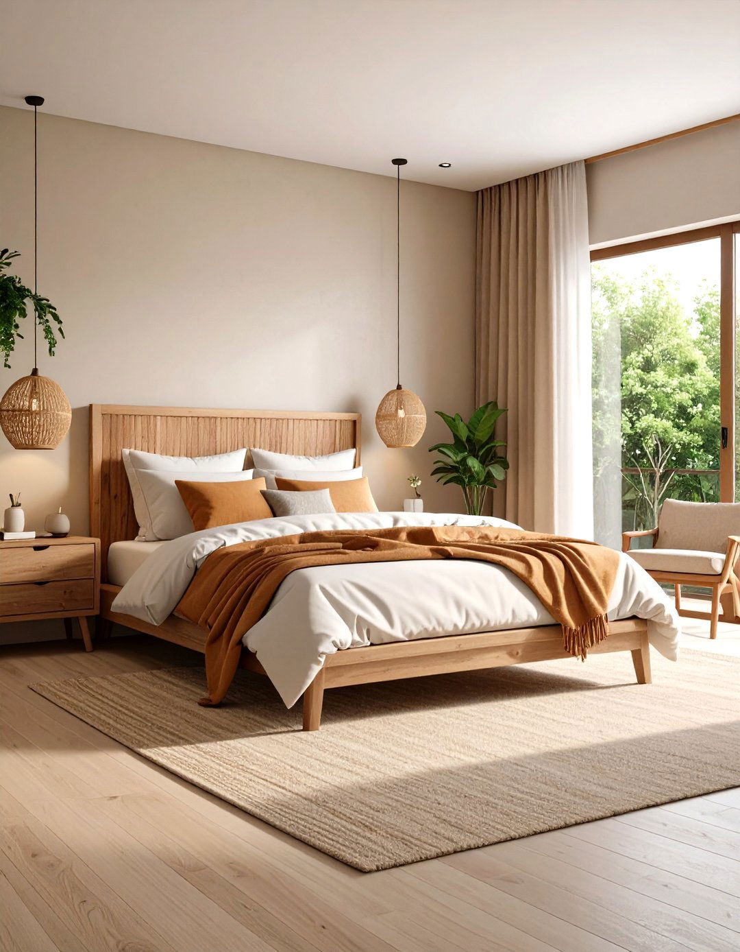 Warm Minimalist Bedroom Retreat - 24 Room Decorating Ideas