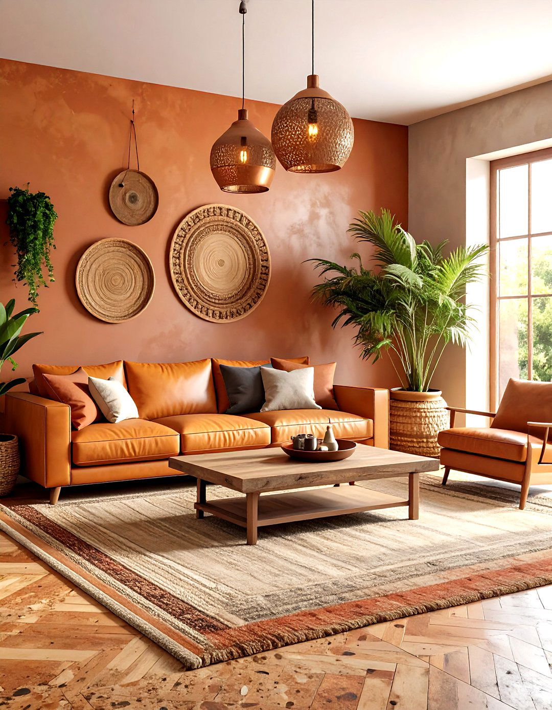 Warm Minimalist Earthy Tones Design - 24 Minimalist Living Room Ideas