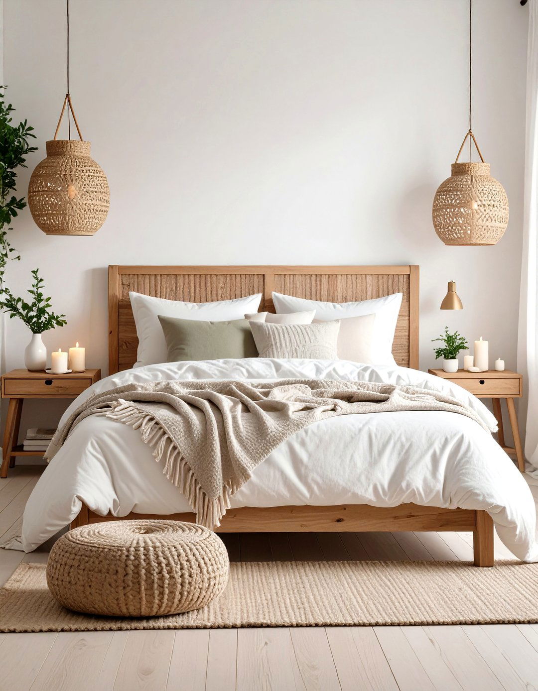 Warm White Limewash Hygge Bedroom - 24 Limewash Bedroom Ideas