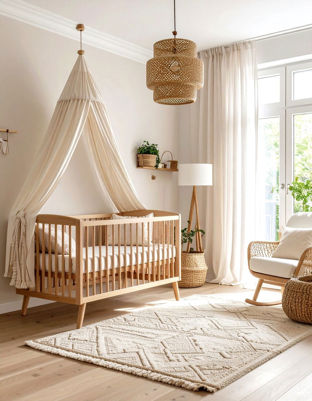 Warm White Nursery - 24 Neutral Nursery Ideas