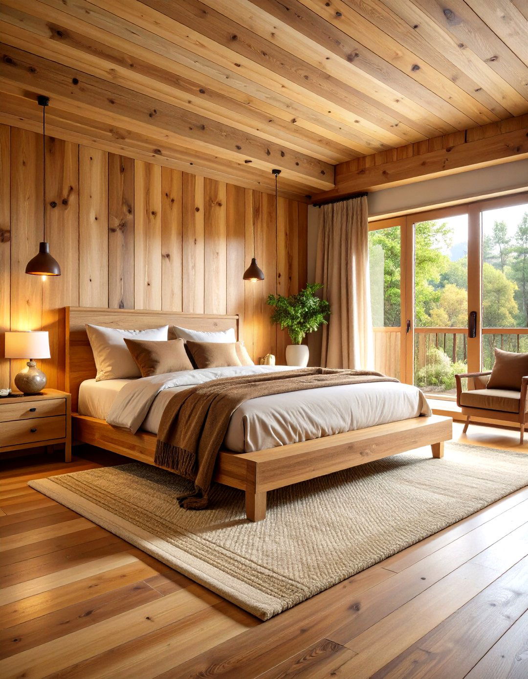 Warm Wood Sanctuary