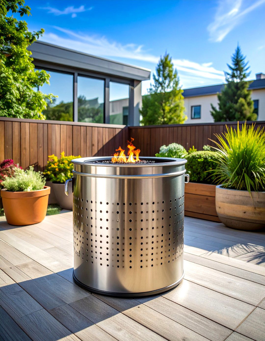 Washing Machine Drum Fire Pit - 24 Rustic Fire Pit Ideas