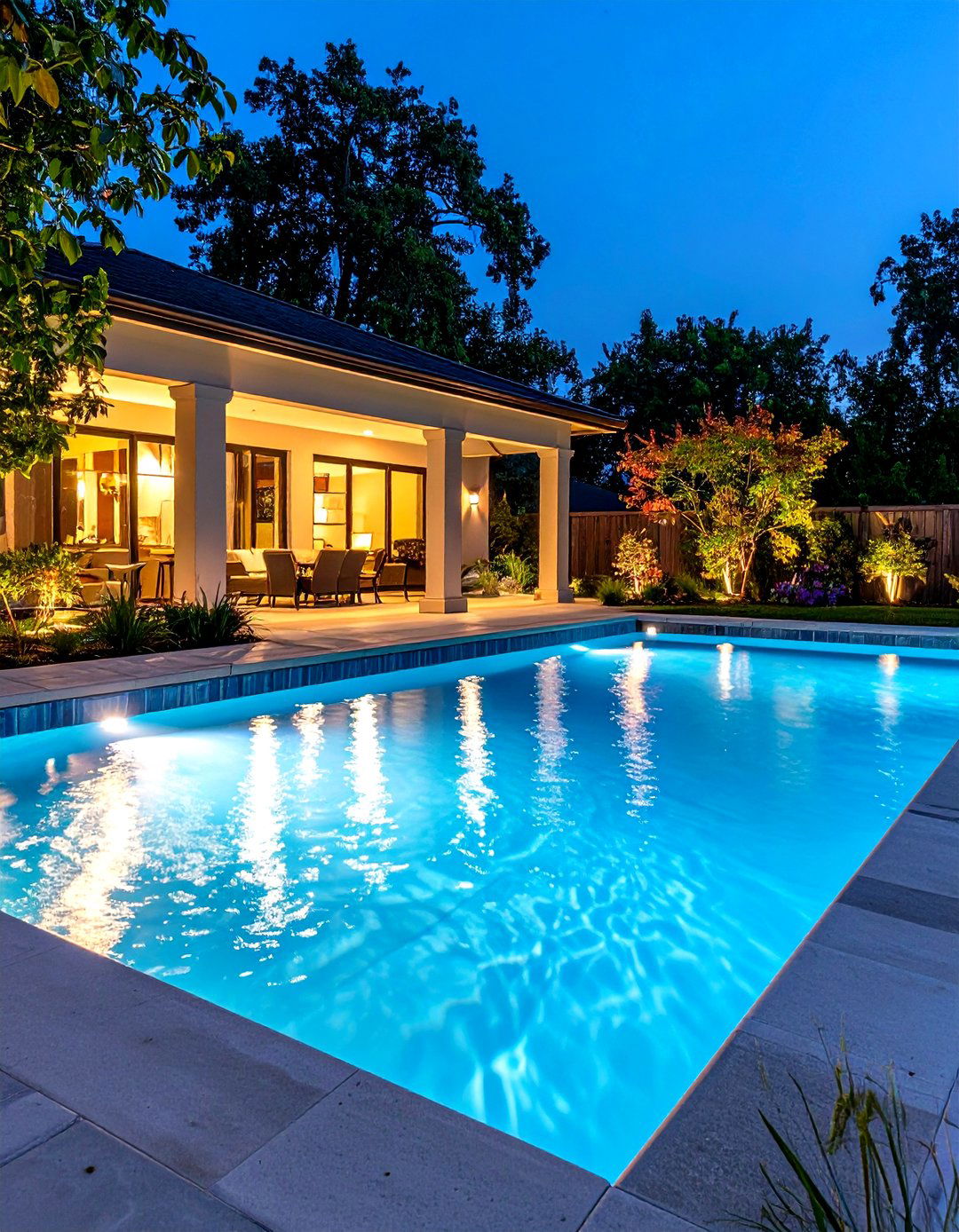 Water Feature Accent Lighting - 24 Landscape Lighting Ideas