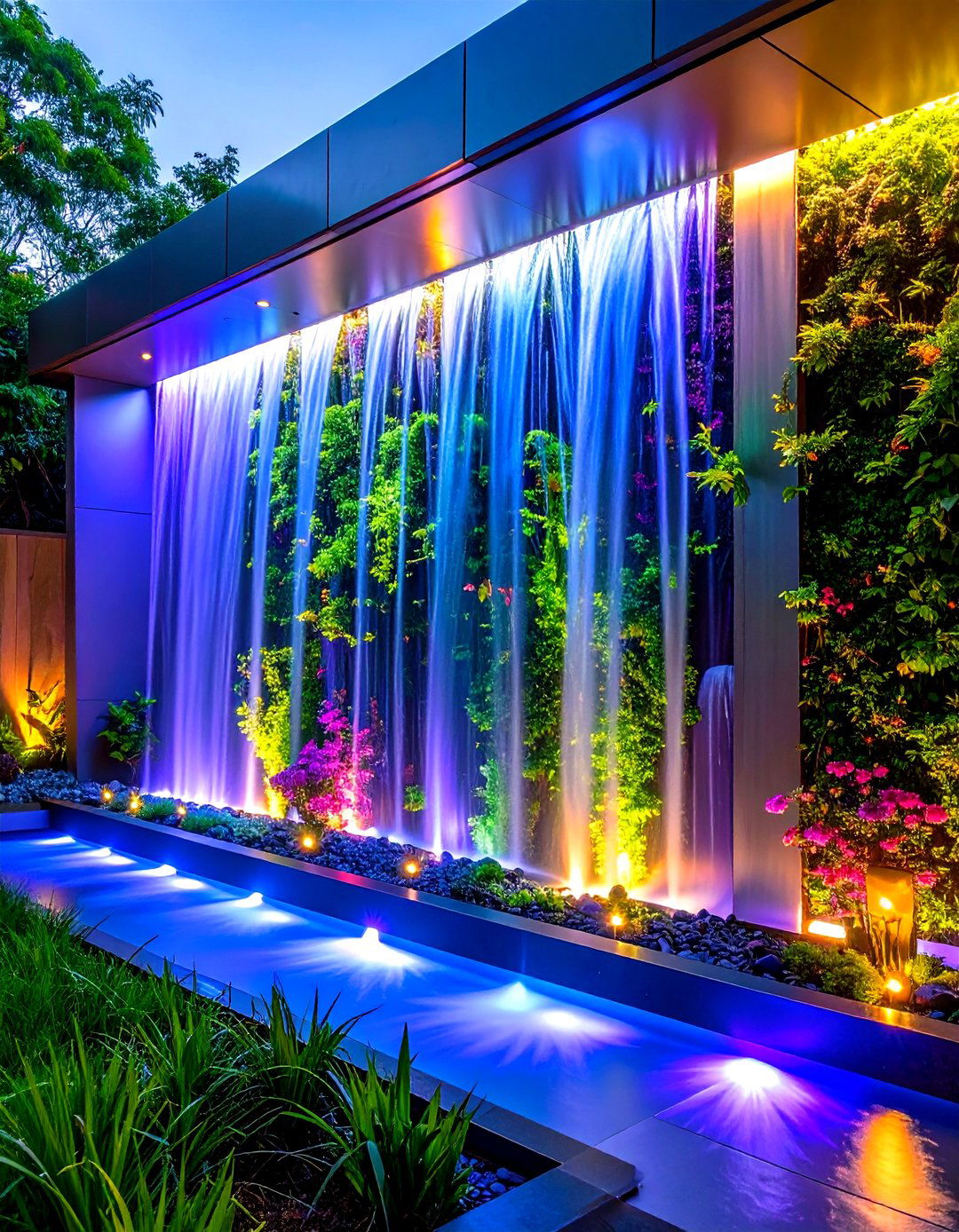 Water Feature Walls - 24 Garden Wall Ideas