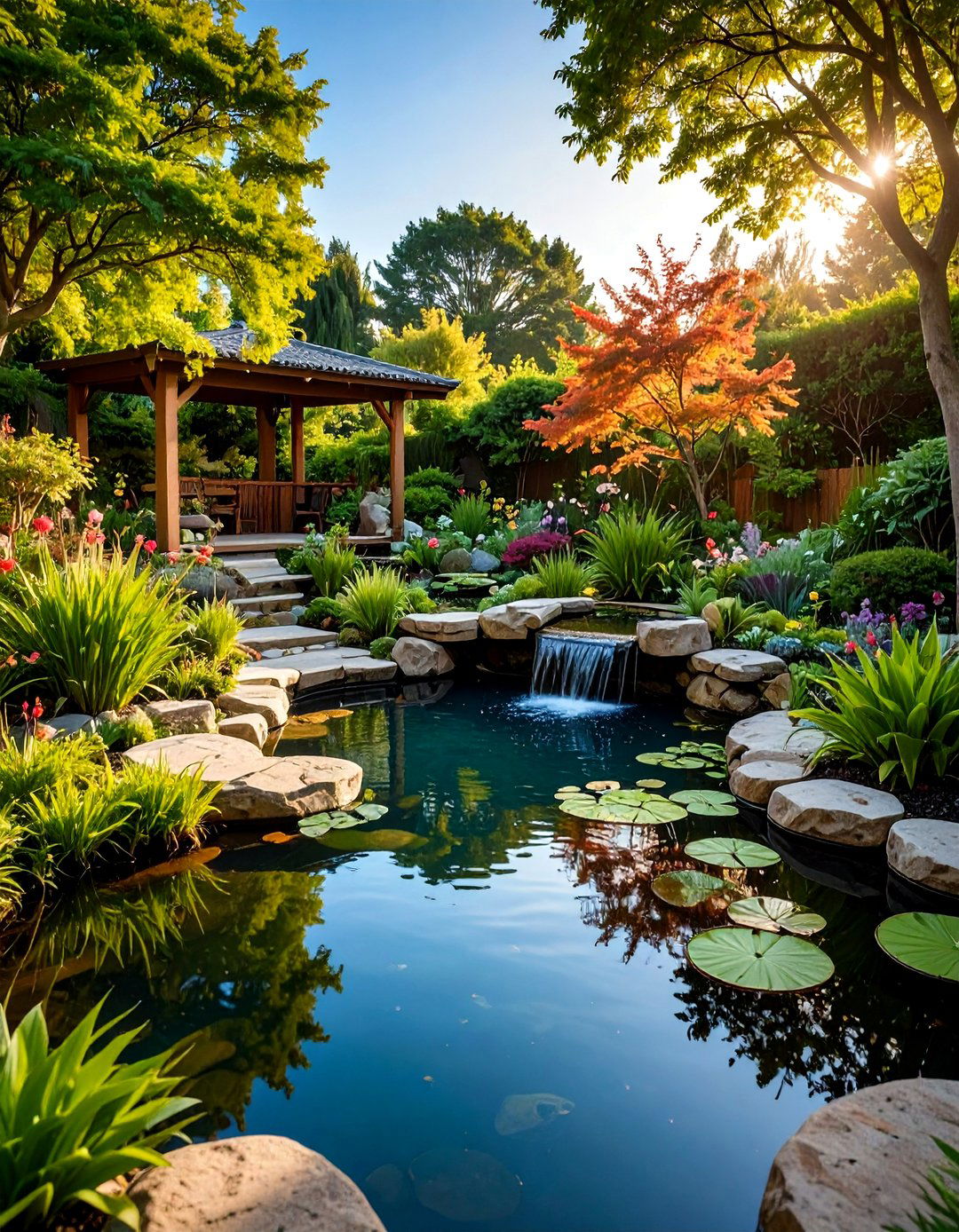 Water Garden Sanctuary - 24 Secret Garden Ideas