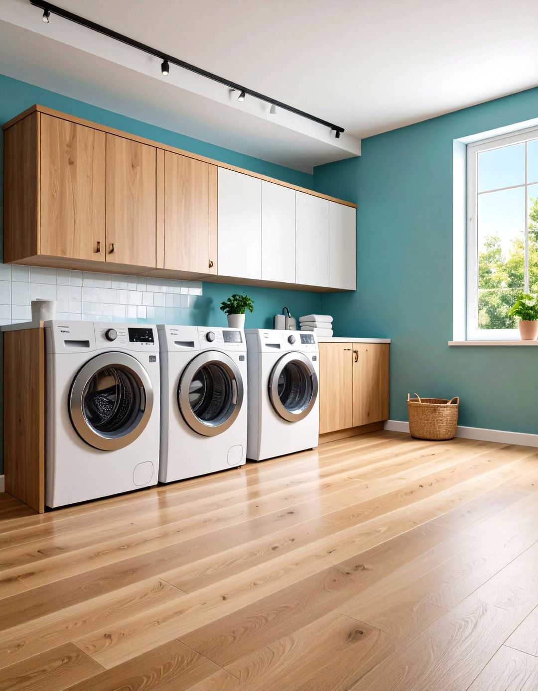 Waterproof Sheet Vinyl Flooring - 24 Laundry Room Floor Ideas
