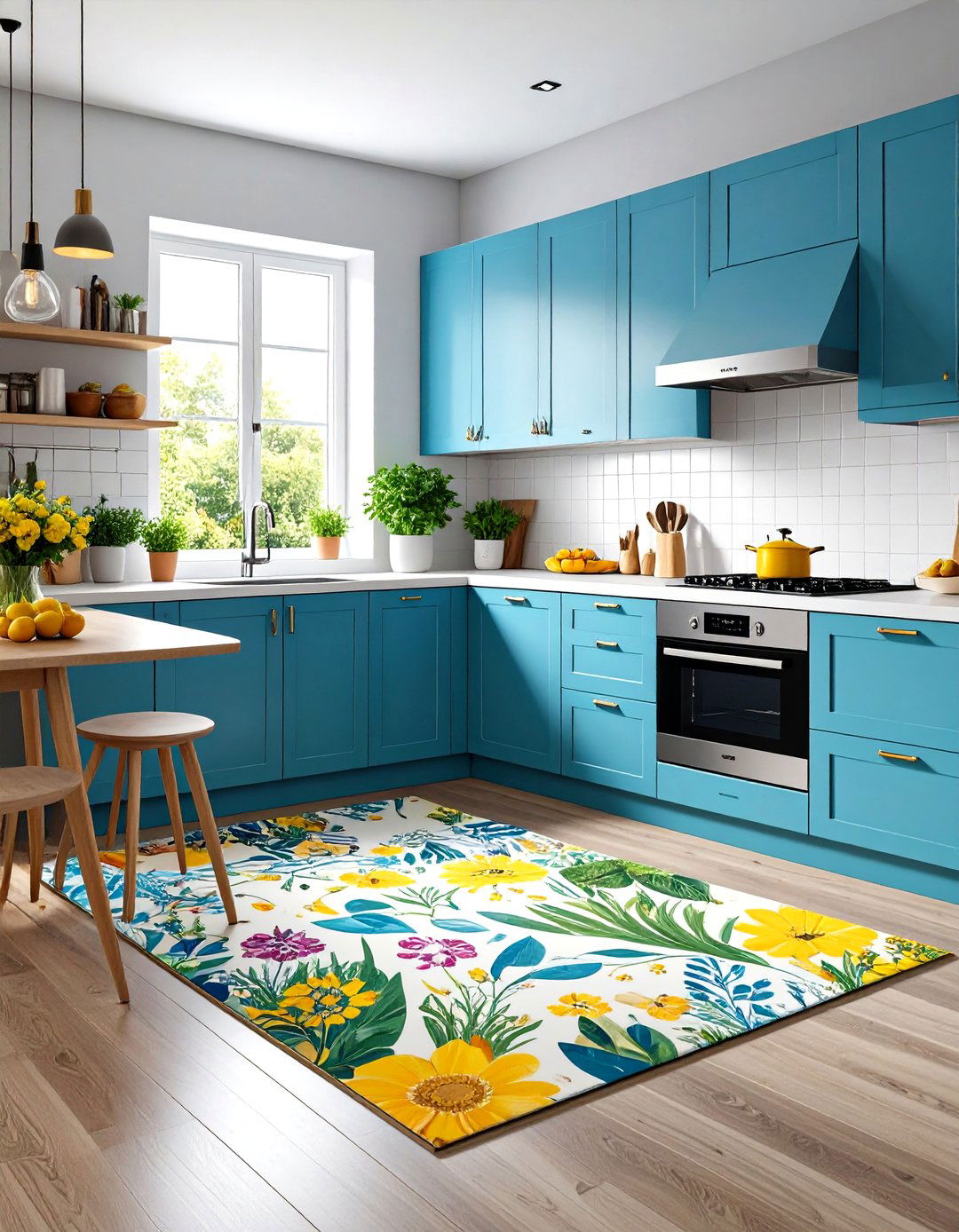 Waterproof Vinyl Kitchen Rugs - 24 Kitchen Rug Ideas