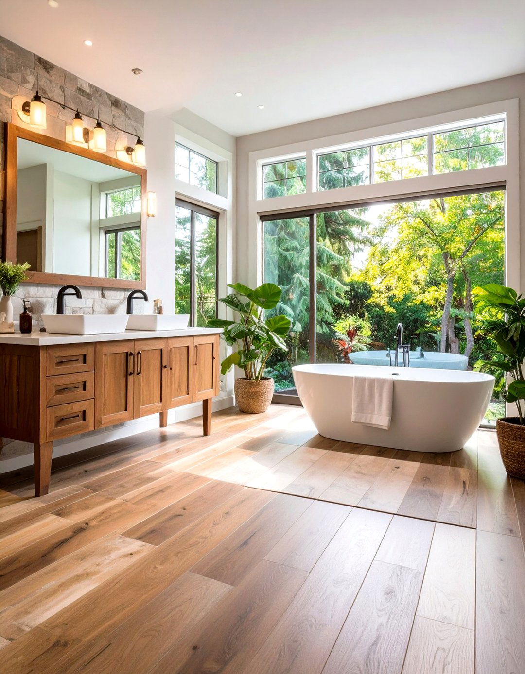 Waterproof Vinyl Sheet Flooring - 24 Bathroom Flooring Ideas