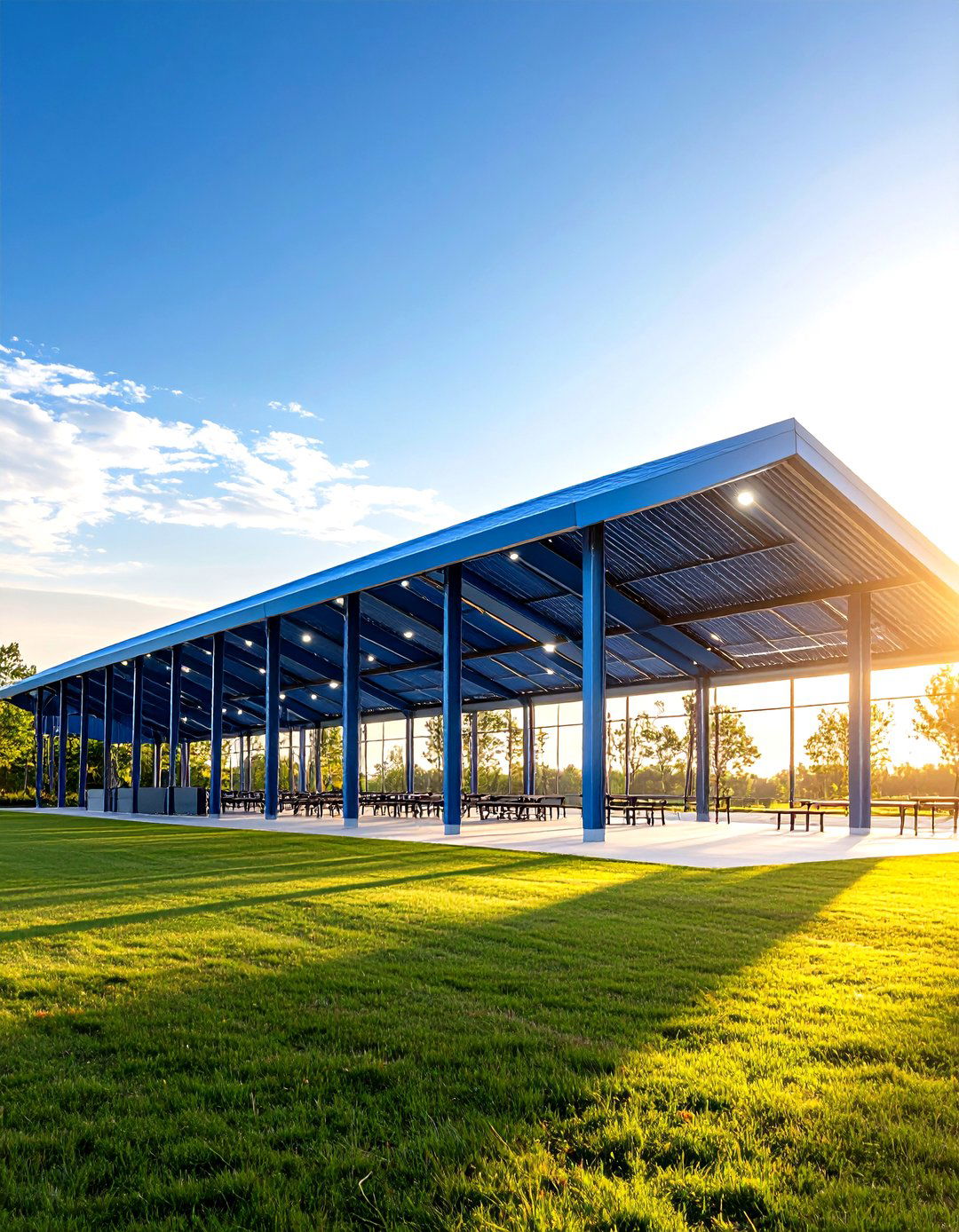 Weather Protected Training Pavilion - 24 Outdoor Gym Ideas