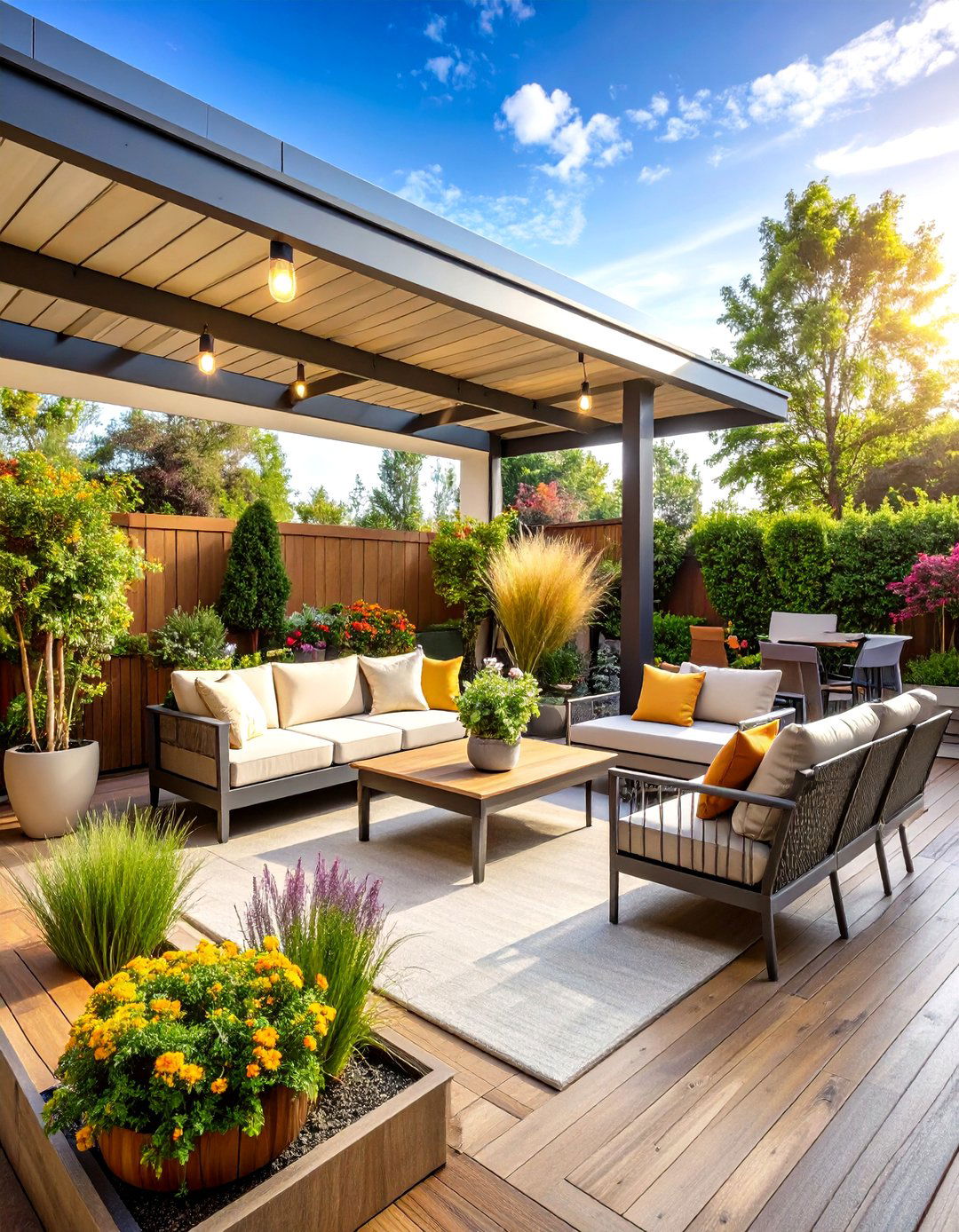 Weather Resistant All Season Design - 24 Terrace Design Ideas