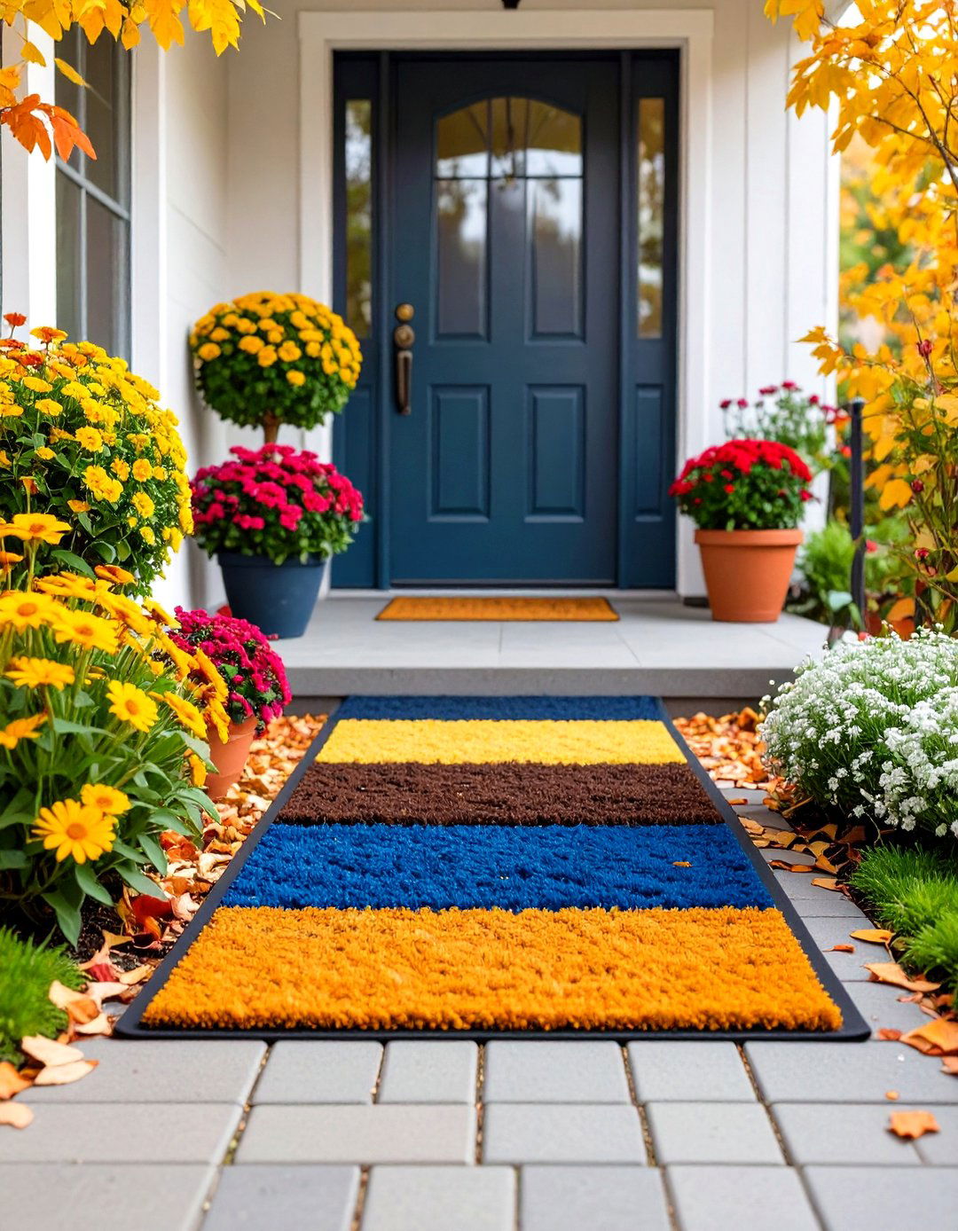 Weather Resistant All Season - 24 Front Door Mat Ideas