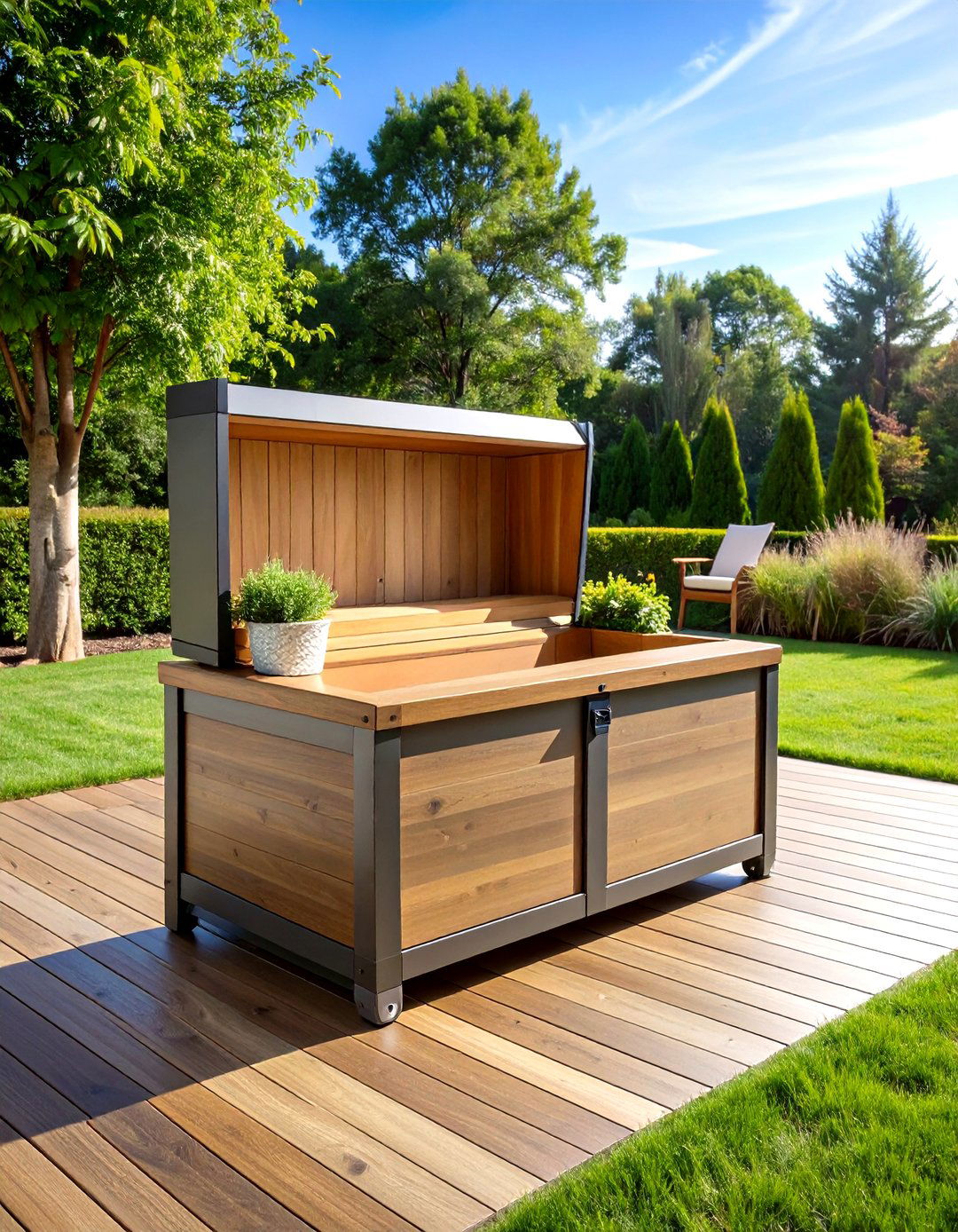 Weather Resistant Deck Boxes - 24 Outdoor Toy Storage Ideas