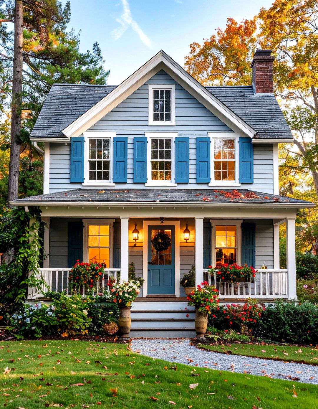 Weathered Wood Clapboard Cottage - 24 Cottagecore House Exterior Ideas