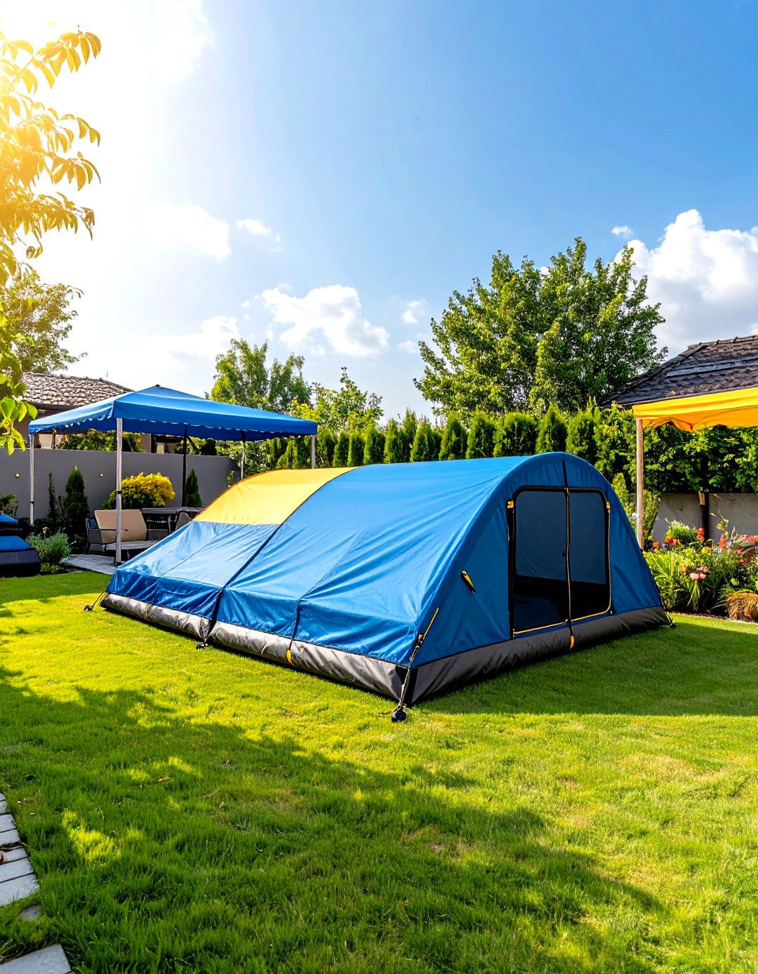 Weatherproof Cover System - 24 Lawn Mower Storage Ideas