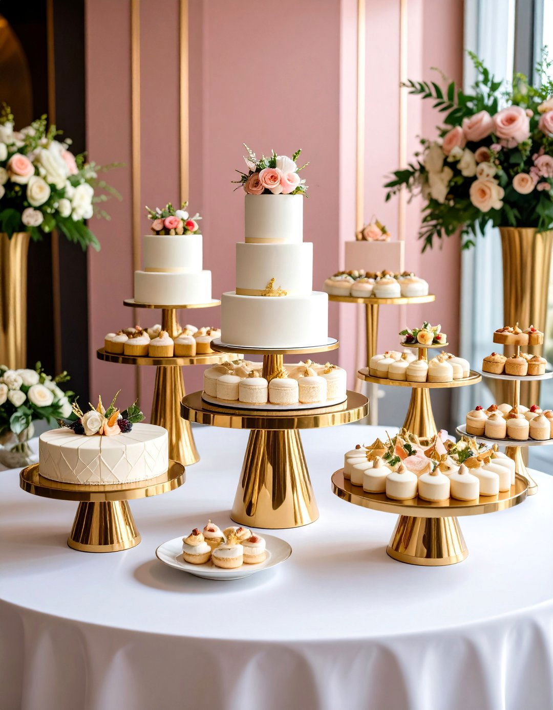 Wedding Cake Design and Dessert Displays - 24 Art Deco Wedding Ideas