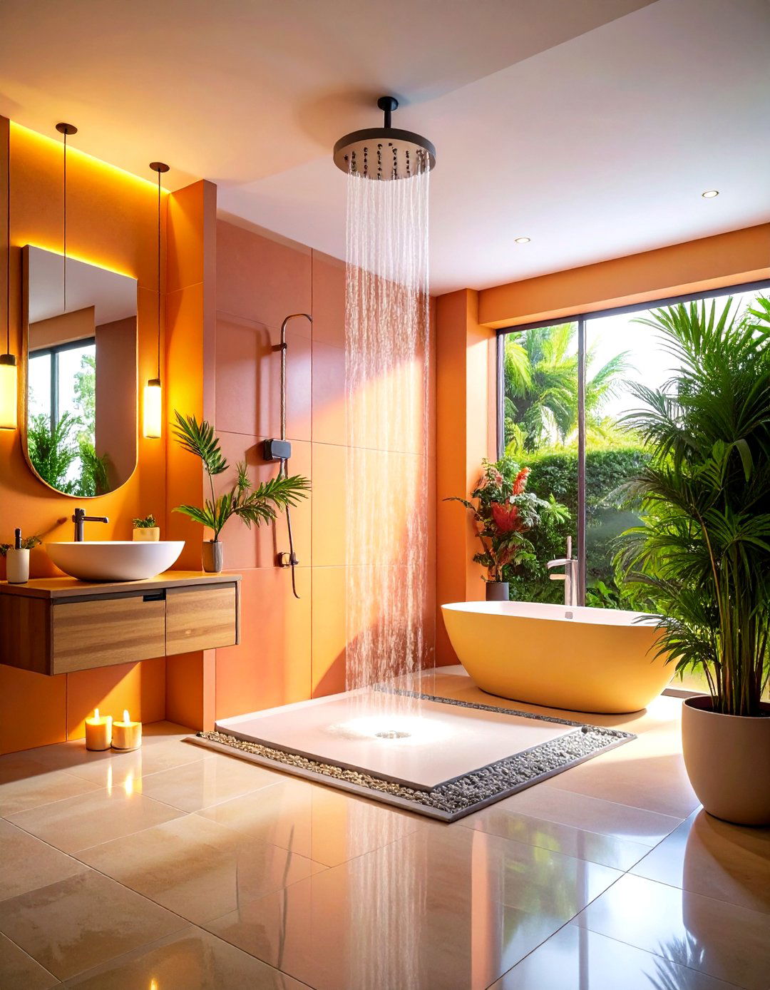 Wet Room Corner Shower Design - 24 Small Ensuite Design Ideas