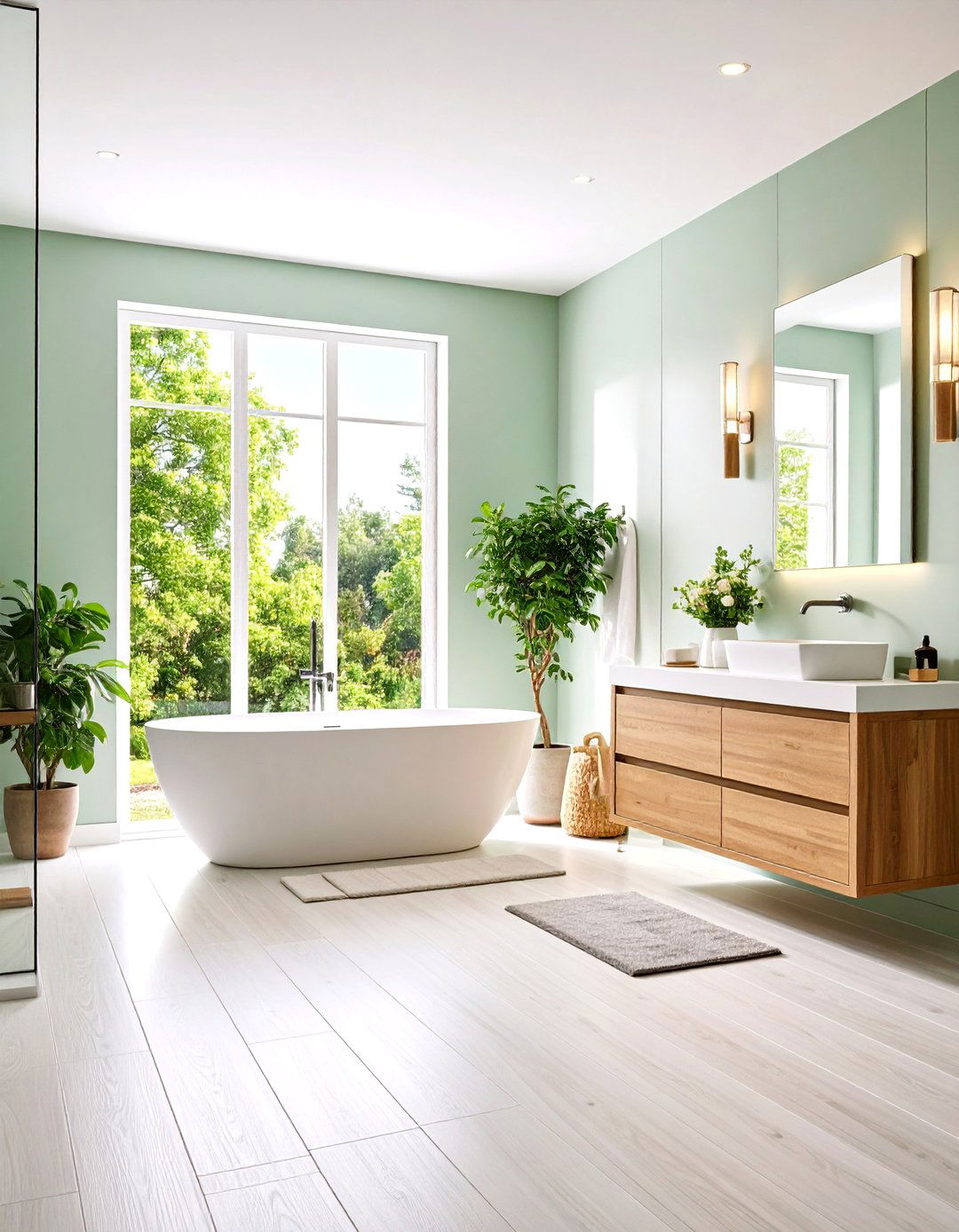 Wet Room Seamless Integration - 24 Large Bathroom Ideas