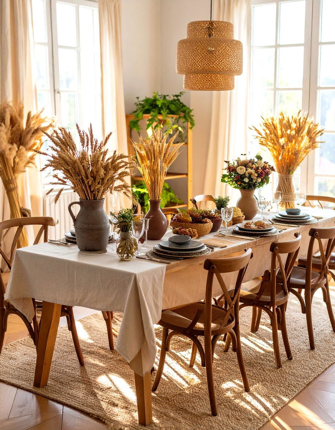 Wheat and Grain Natural Displays